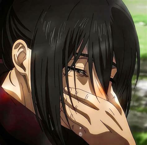 Mikasa Upset - Discord Pfp