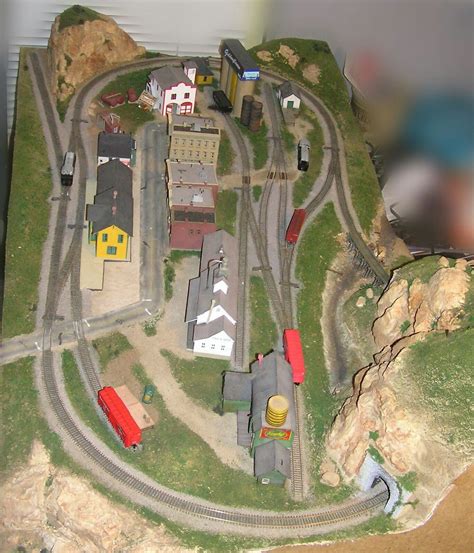 4x8 n scale layout | Model train table, Model trains, N scale model trains