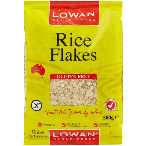 Lowan Cereal Flake Whole Grain Rice 500g | Woolworths