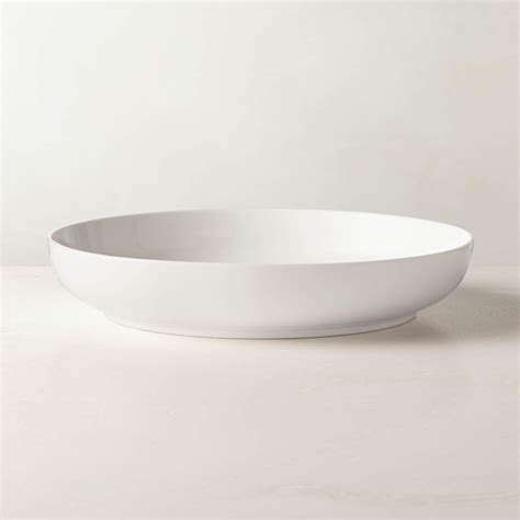 Contact Modern White Pasta Bowl + Reviews | CB2