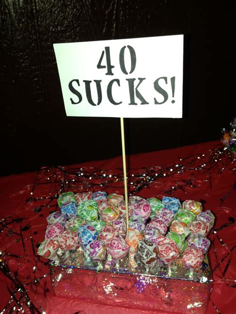 40th Birthday Ideas: 40th Birthday Ideas No Party