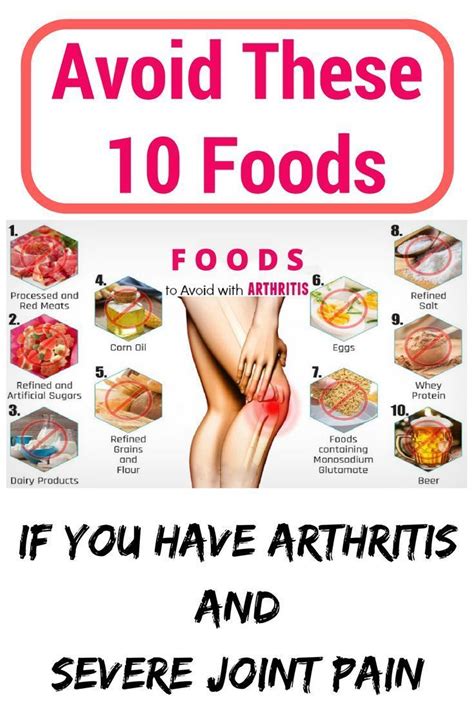 worst foods for arthritis and inflammation - Darleen Ashford