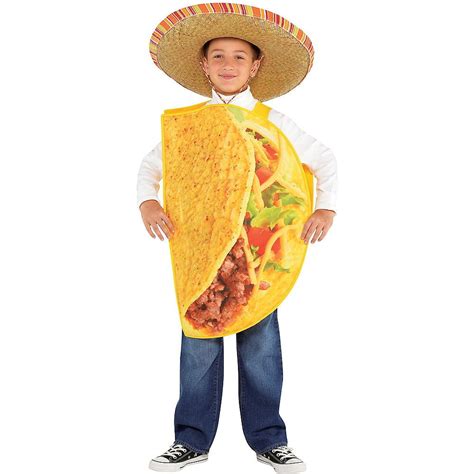 Child Taco Time Taco Costume | Taco costume, Taco halloween costume ...