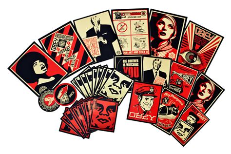 Sticker Pack 4 - Obey Giant