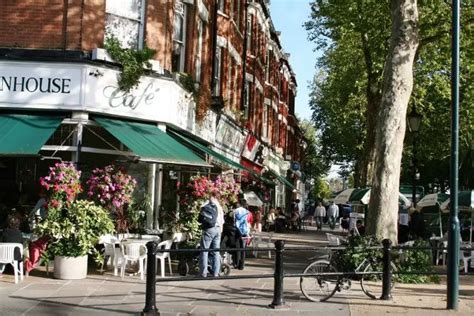 Kew Village a collection of shops and restaurants near the World famous ...