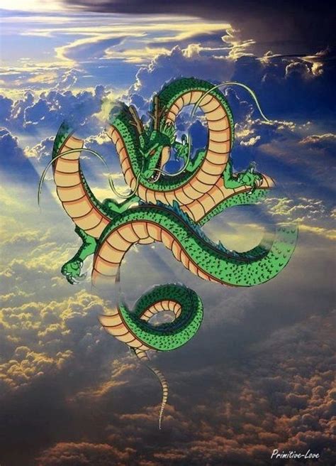 Amazing DBZ wallpaper Shenron in the sky | วอลเปเปอร์, การ์ตูน, ดรากอนบอล