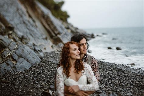 Stéphanie & Roberto on a beach in Italy (braving the rain) excited to start scaring new stuffs ...