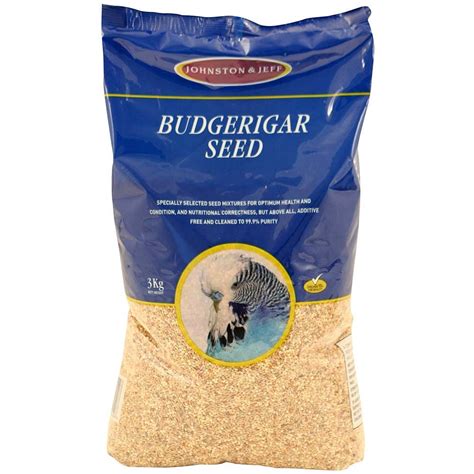 Johnston & Jeff Expert Budgie Food Seed Mix - 3kg - Parrot Essentials