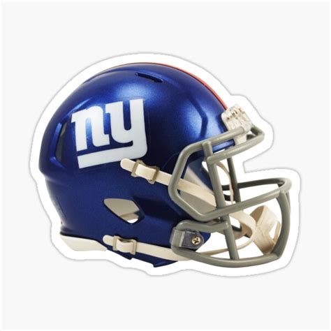 "Helmet Giants NY Icon" Sticker for Sale by shikamarustore | Redbubble