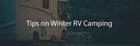 11 Tips on Winter RV Living | Uncharted Supply Co