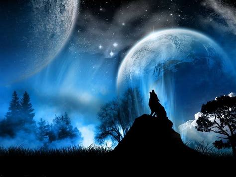 Wolf Art Wallpaper - WallpaperSafari