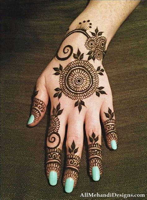 51+ Easy & Simple Mehndi Designs for Kids