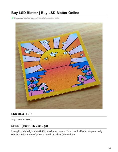 PPT - LSD Blotter PowerPoint Presentation, free download - ID:10650558