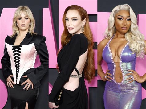 Lindsay Lohan, Reneé Rapp, and Megan Thee Stallion looked so fetch at ...