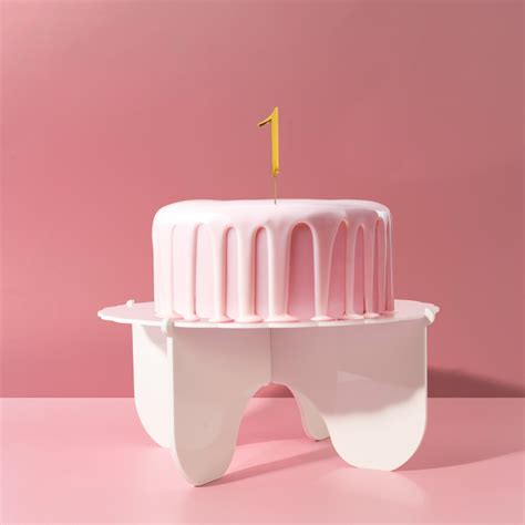 GOLD Cake Topper (7cm) - NUMBER 1 | Bake Group