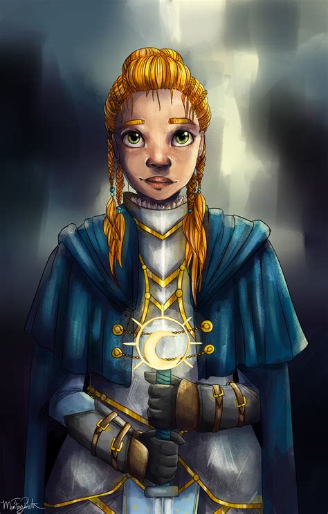 [ART] Aine, cleric of Selune : r/DnD