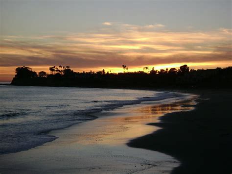 Santa Barbara Beach @ sunset | Coucher de soleil sur la plag… | Flickr