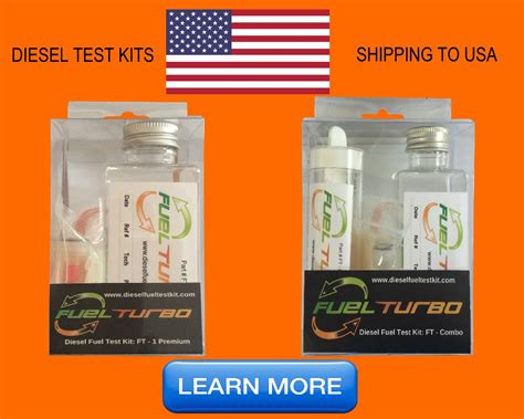 USA Buying Guide - Diesel Fuel Test Kits for Water & Microbial Problems.