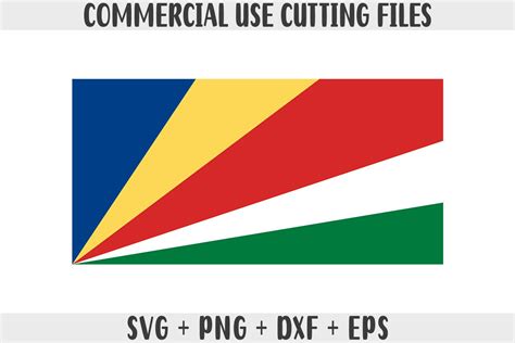 Seychelles Flag SVG Original Colors Graphic by Zoomksvg · Creative Fabrica