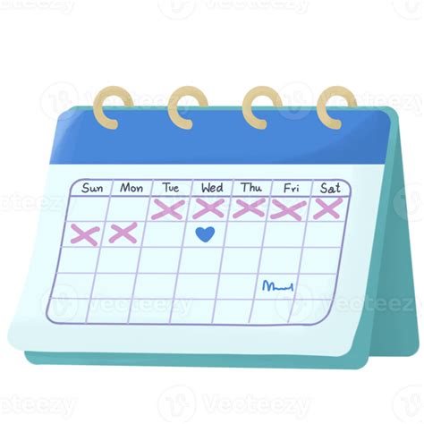 cute calendar clipart 35623125 PNG