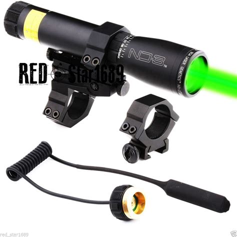 Long-Range-Green-Laser-Green-Beam-Designator-Sight-Night-Vision-with-Adjustable-Scope-Mount-and ...