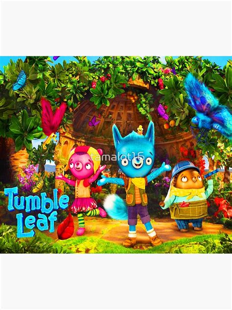 " Tumble Leaf characters tumble leaf season 5 stuffed animal birthday " Photographic Print for ...