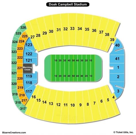 Fsu Stadium Seating Chart