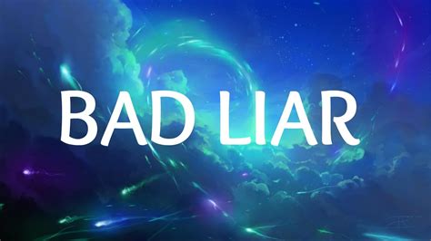 Selena Gomez - Bad Liar (Lyrics) - YouTube