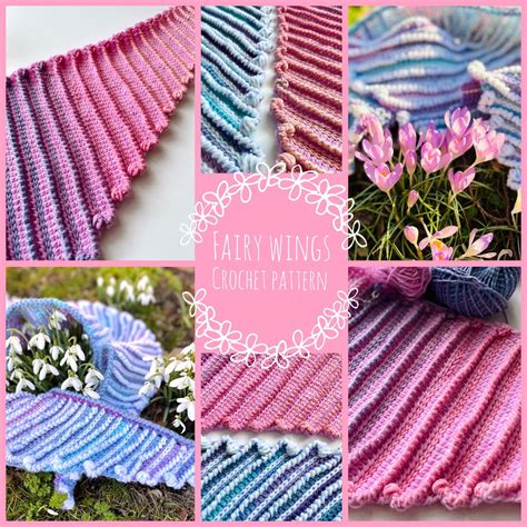 PDF Crochet Pattern Fairy Wings Shawl & Cowl - Etsy