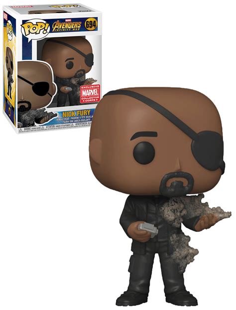 Funko POP! Marvel Avengers Infinity War #694 Nick Fury - Collector ...