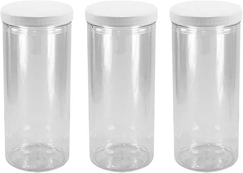 Amazon.com: plastic cylinder container