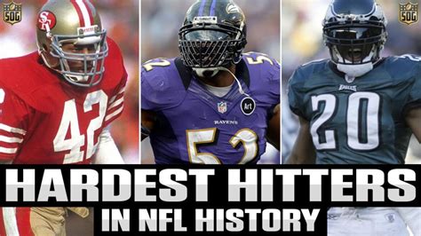 Top 10 Hardest Hitters in NFL History - SOG Sports