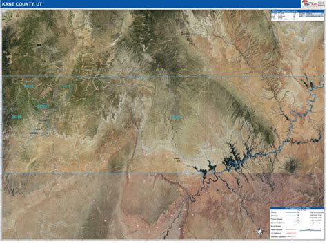 Pike County, MO Wall Map Satellite ZIP Style by MarketMAPS - MapSales