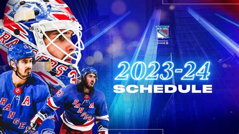 Rangers Announce 2023-24 Schedule | New York Rangers