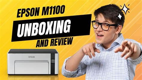 Why Epson M1100 Printer Unboxed & Review - YouTube