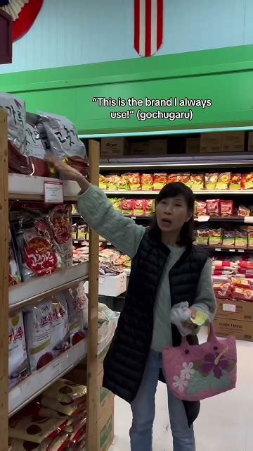 Shopping for all the ingredients for making kimchi! #kimchi #groceryshopping - YouTube