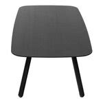 Inno Bondo Wood coffee table 120 cm, black stained ash | Finnish Design ...
