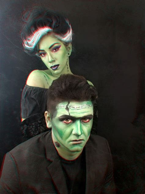 Frankenstein and his bride couples halloween costume 2019 ...