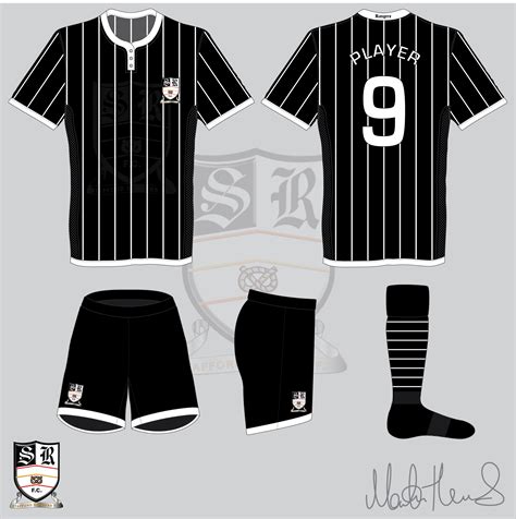 Stafford Rangers FC Home Kit #5 - Martin Thomas Design