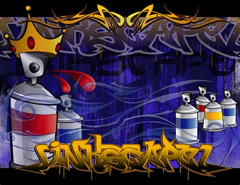 Hallo wallpaper: graffiti fonts generator