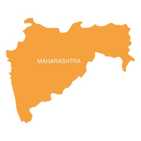 Maharashtra state map - Transparent PNG & SVG vector file