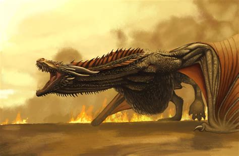 Drogon - completed digital painting by CaptainDishwasher on DeviantArt | Digital painting ...