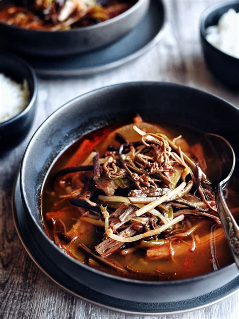 Yukgaejang (Korean Spicy Beef Soup) | The Subversive Table