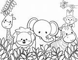 Coloring Animal sketch template