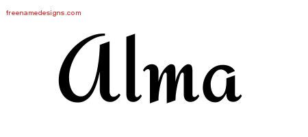 alma Archives - Free Name Designs