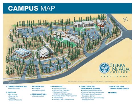 Sierra College Nevada County Campus Map - Map