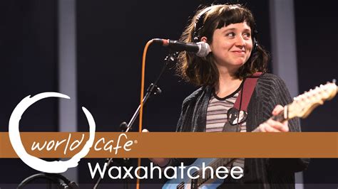 Waxahatchee - "Under A Rock" (Recorded Live for World Cafe) - YouTube