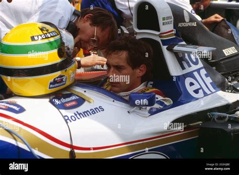 Ayrton Senna Face After Crash