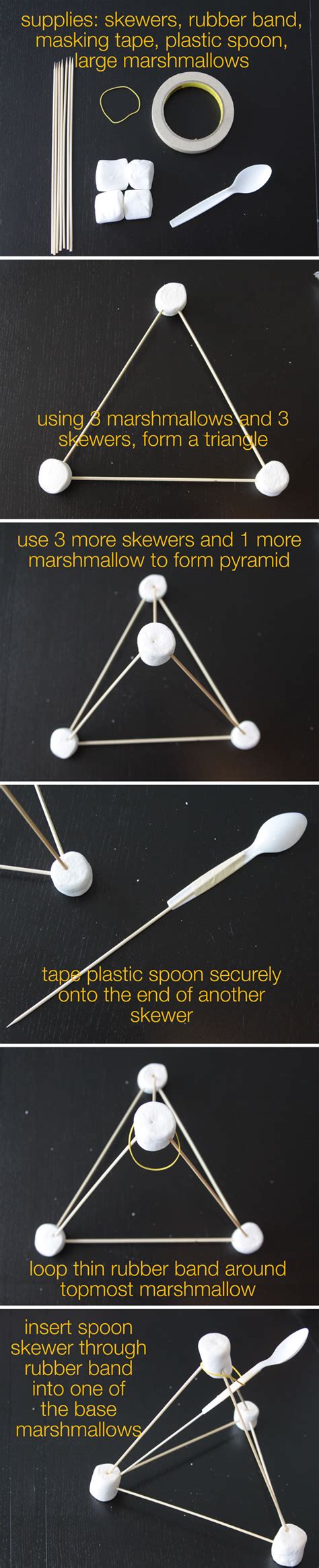 easy marshmallow catapults {summer fun for kids} - It's Always Autumn