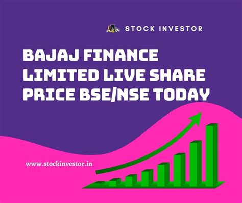 Bajaj Finance Limited Live Share Price BSE/NSE Today